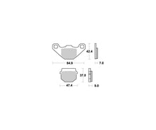 Motomaster bremseklodser til Off Road - Nitro