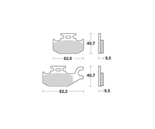 Motomaster bremseklodser til ATV - Sinter Pro Racing