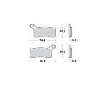 Motomaster bremseklodser til ATV - Sinter Pro Racing