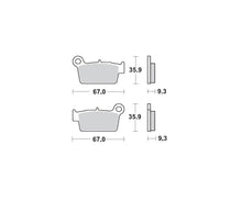 Motomaster bremseklodser til Off Road - Sinter Pro Racing
