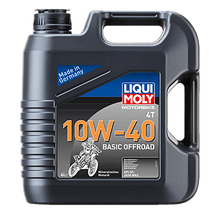 Motorcykelolie 10W40 Mineralsk - Basic Off Road - Liqui Moly - 4L - Pitboxen.dk