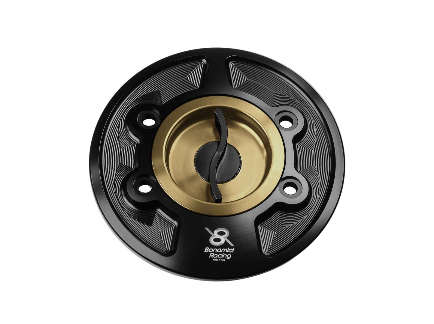 Quicklock Tanklåg til Yamaha MT - 07, MT - 09, MT - 10 m.fl - Bonamici Racing - Blå - Pitboxen.dk