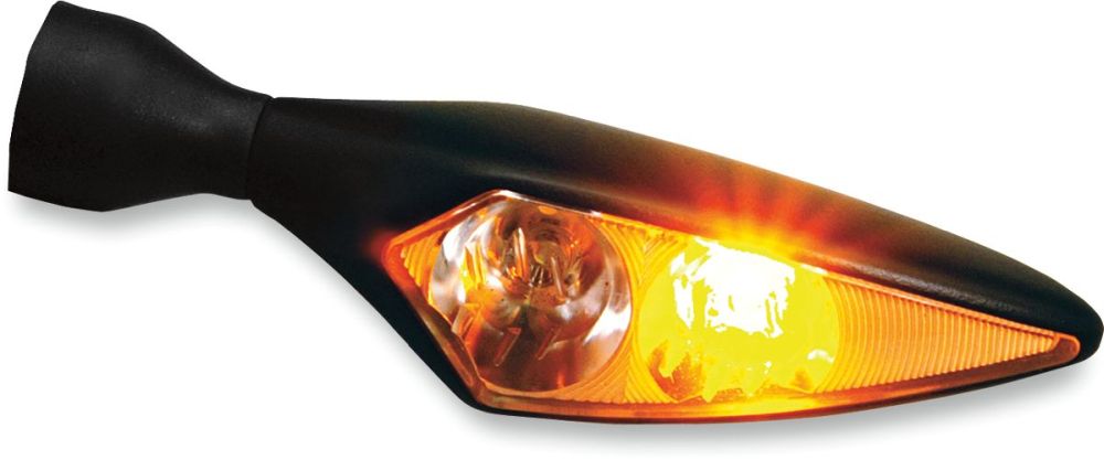 RHOMBUS PL LED – BLINK OG POSITIONSLYS, VENSTRE, SORT - Pitboxen.dk