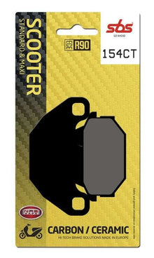 SBS 154CT bremseklodser Carbon keramisk til scooter – gadeegnet - Pitboxen.dk