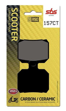 SBS 157CT bremseklodser Carbon keramisk til scooter – gadeegnet - Pitboxen.dk