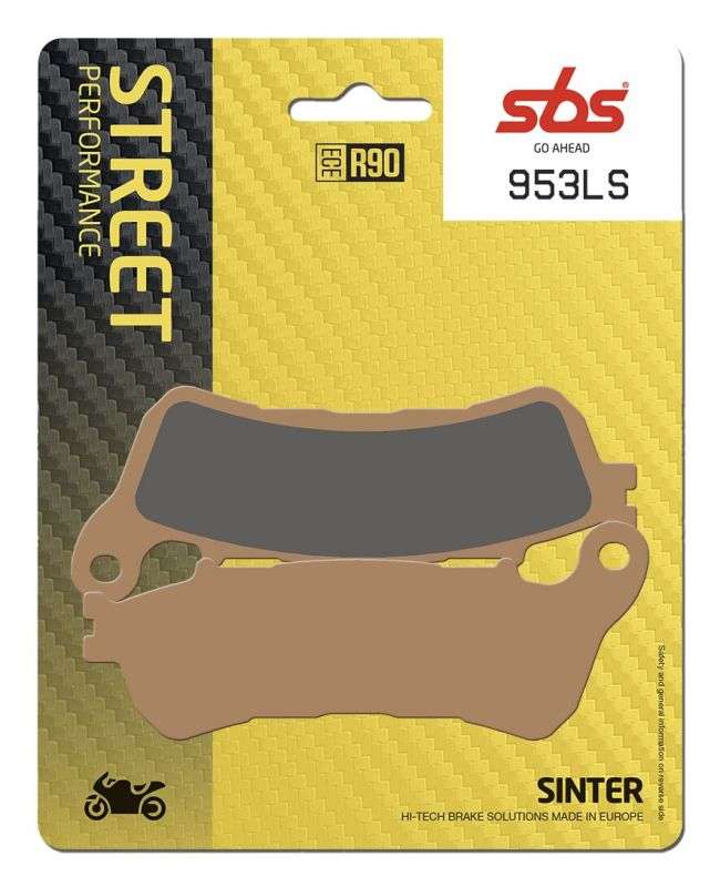 SBS 953LS Sinter bremseklodser – Gade, sport og touring - Pitboxen.dk