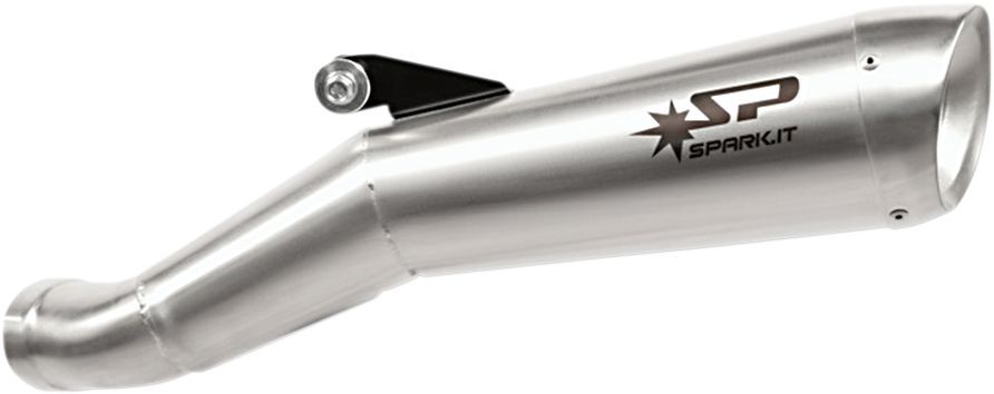 SPARK 70S SLIP - ON LYDDÆMPER RUSTFRI BMW R NINE - T SORT - Pitboxen.dk