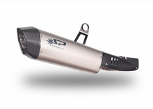 SPARK FIGHTER SLIP - ON LYDDÆMPER FULL TITANIUM & CARBON END CAP, MED MELLEMRØR - Pitboxen.dk