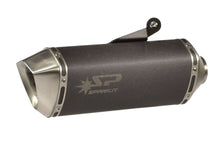 SPARK FORCE SLIP - ON LYDDÆMPER DARK STYLE (RUSTFRI) TRIUMPH TIGER 800 - Pitboxen.dk