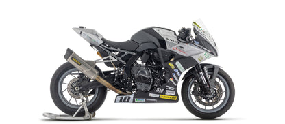 Arrow competition full system til Suzuki GSX8R. Full titanium for Road Racing