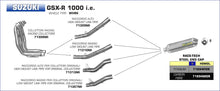 Suzuki GSX-R 1000 i.e. 2005-2006 Arrow udstødning. Slip-on udstødninger, komplette udstødninger, manifold/forrør. Find det hos Pitboxen.dk