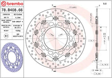 Suzuki Hayabusa 08 - 20 m.fl. bremseskive for, ORO flydende - Brembo - Pitboxen.dk