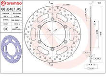 Triumph SCRAMBLER 865 06 - 14 m.fl. bremseskive for, ORO fast - Brembo - Pitboxen.dk