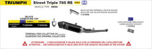 Triumph STREET TRIPLE 765 2020-2022 Arrow udstødning. Slip-on udstødninger, komplette udstødninger, manifold/forrør. Find det hos Pitboxen.dk