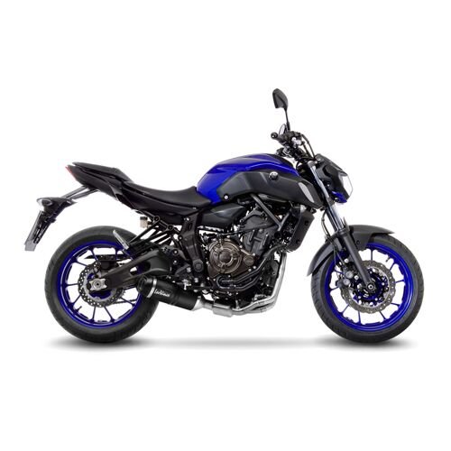Yamaha MT - 07 / Tracer 700 16 - 20 Full system - LeoVince LV - 1 Evo Black - Pitboxen.dk