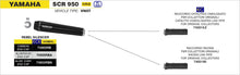 Yamaha SCR 950 2017-2020 Arrow udstødning. Slip-on udstødninger, komplette udstødninger, manifold/forrør. Find det hos Pitboxen.dk