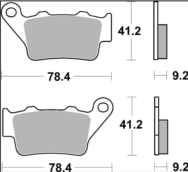 Yamaha Tenere 700 23 - 24 m.fl. bremseklodser, Carbon keramisk CC - Brembo 07BB02CC - Pitboxen.dk