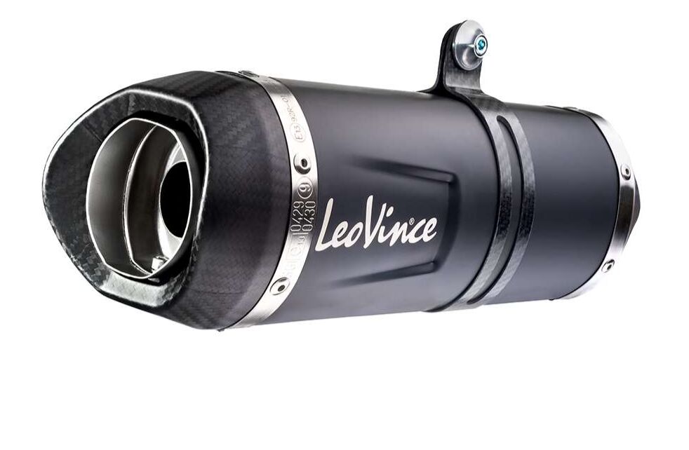 Yamaha YZF - R7 / XSR700 / MT - 07 21 - 25 Full system - LeoVince LV - 1 Evo Black - Pitboxen.dk